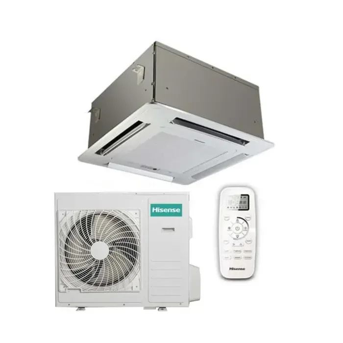 Hisense AUC-24HR4SJA - Hisense 24,000 BTU cassette air conditioner (indoor + outdoor)