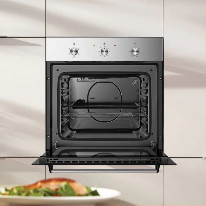 Hisense HHO60PASS - 60cm cooker hood, extraction and recirculation, LED lighting, 180m3/h extraction, washable grease filters, 56dB