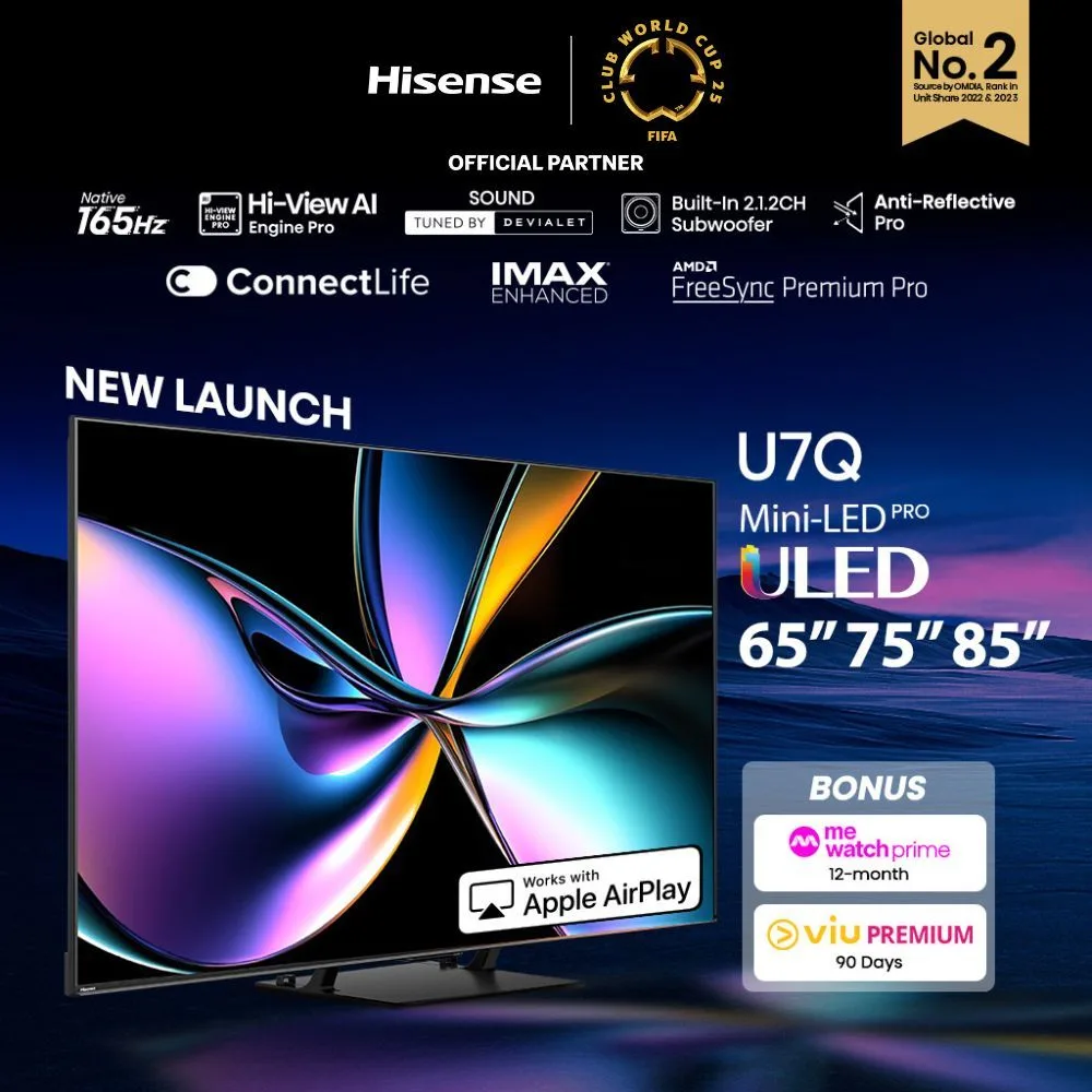 Hisense 85A6QKEN - Hisense 85-inch Smart 4K UHD TV (A6 series)
