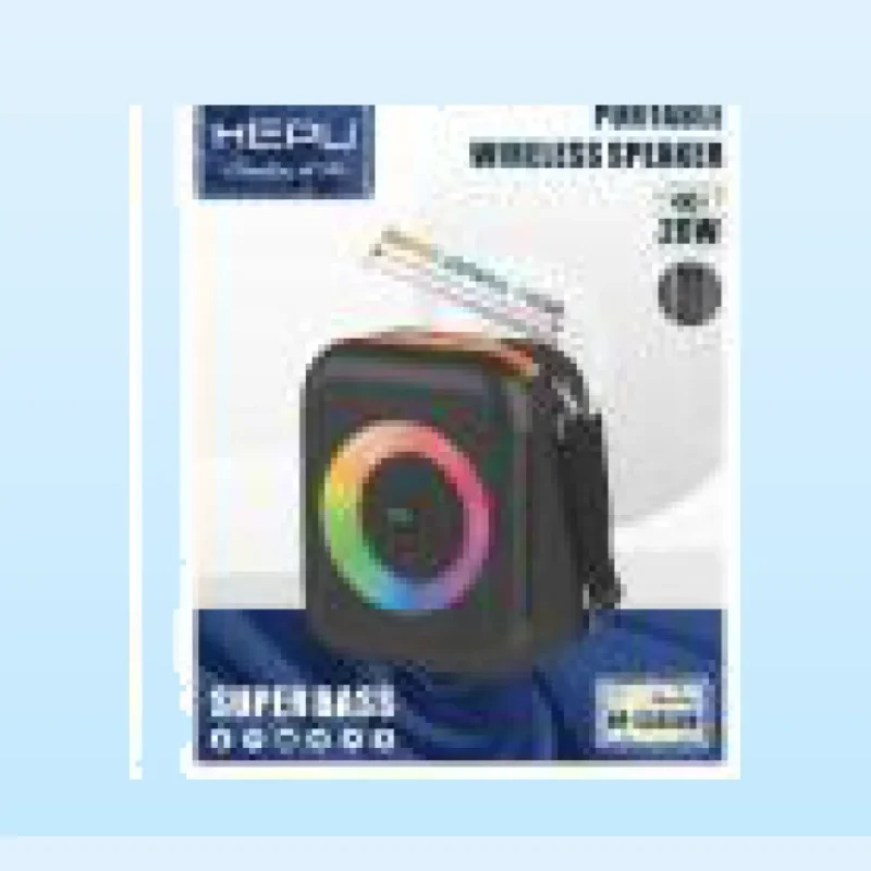 HEPU HP-S34SUN Bluetooth Speaker (Solar Rechargeable)